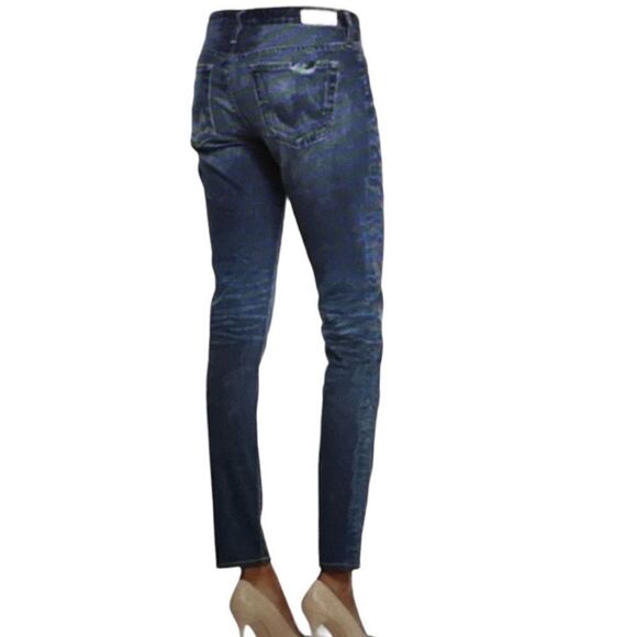 AG ADRIANO GOLDSCHMIED Women Digital Luxe Stilt Cigarette Leg Jeans Blue Size 26 - Picture 2 of 14